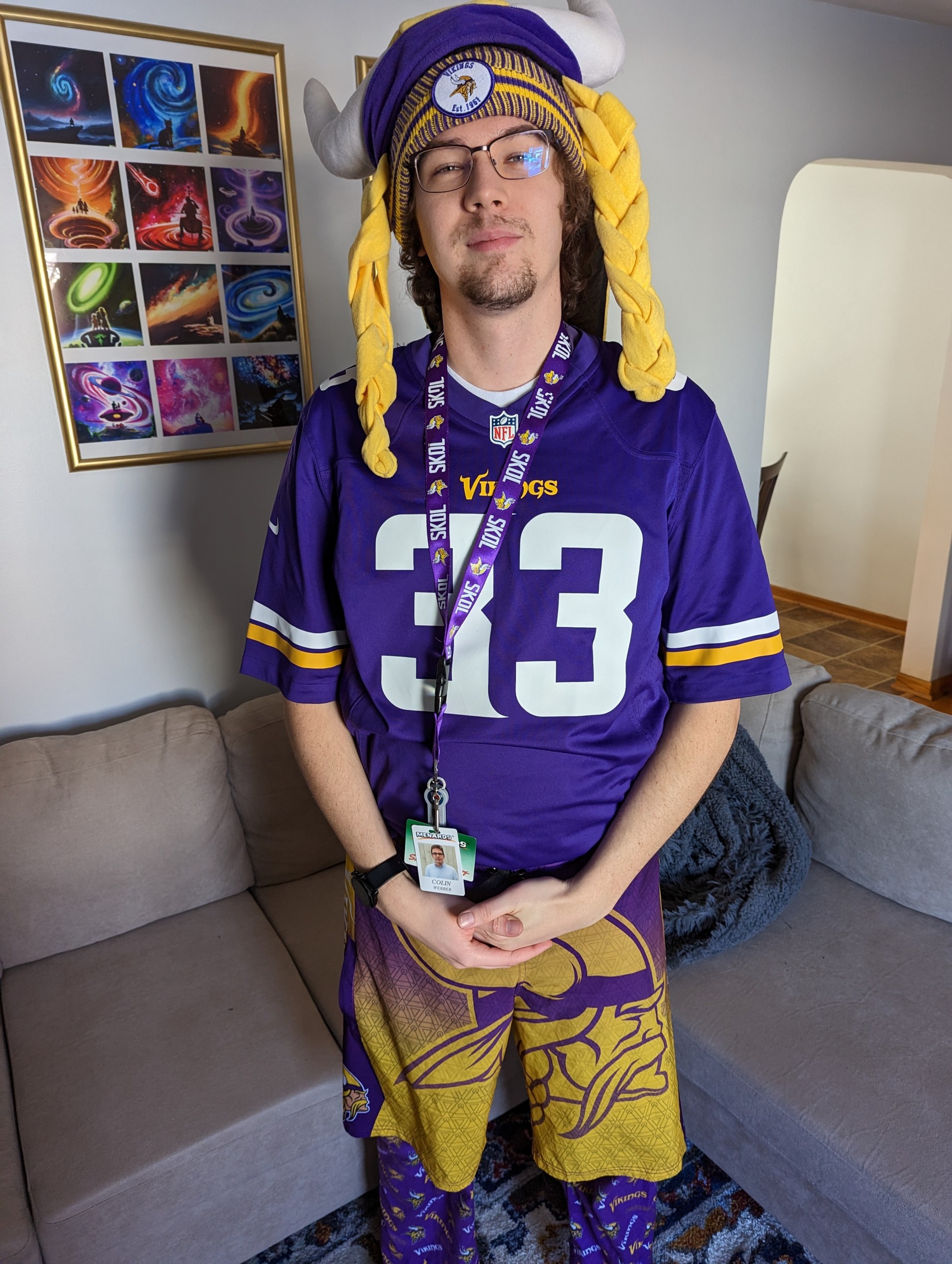Crazy Minnesota Vikings Outfit